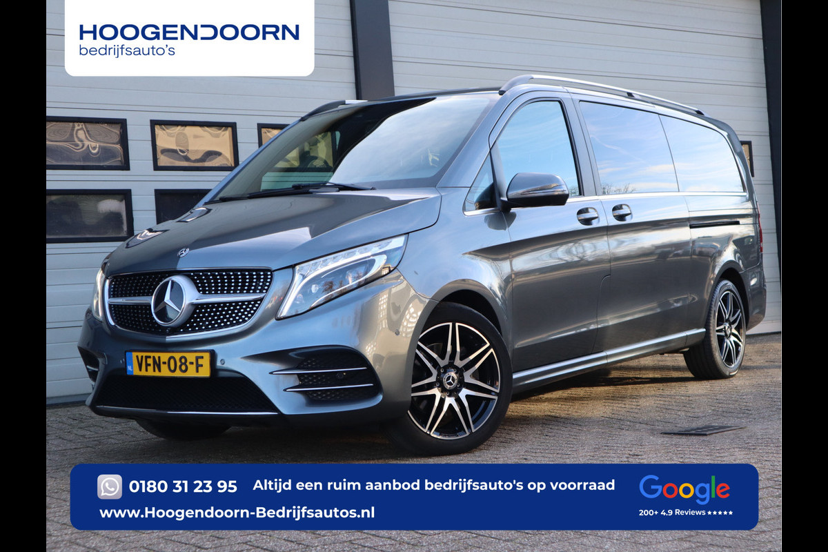 Mercedes-Benz V-Klasse 300d L3 4-MATIC Extra Lang DC 5 Pers - AMG - Trekhaak - ACC