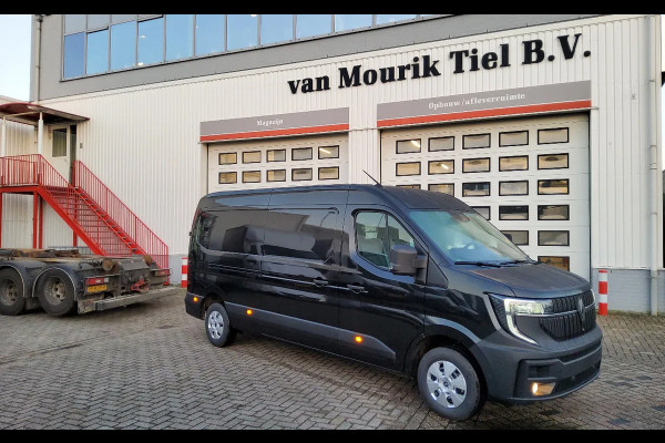 Renault Master 150.35 EURO 6 L3H2 GESLOTEN ZWART METALLIC - 2x ZIJSCHUIFDEUR - V-10-KNG - BPM VRIJ!