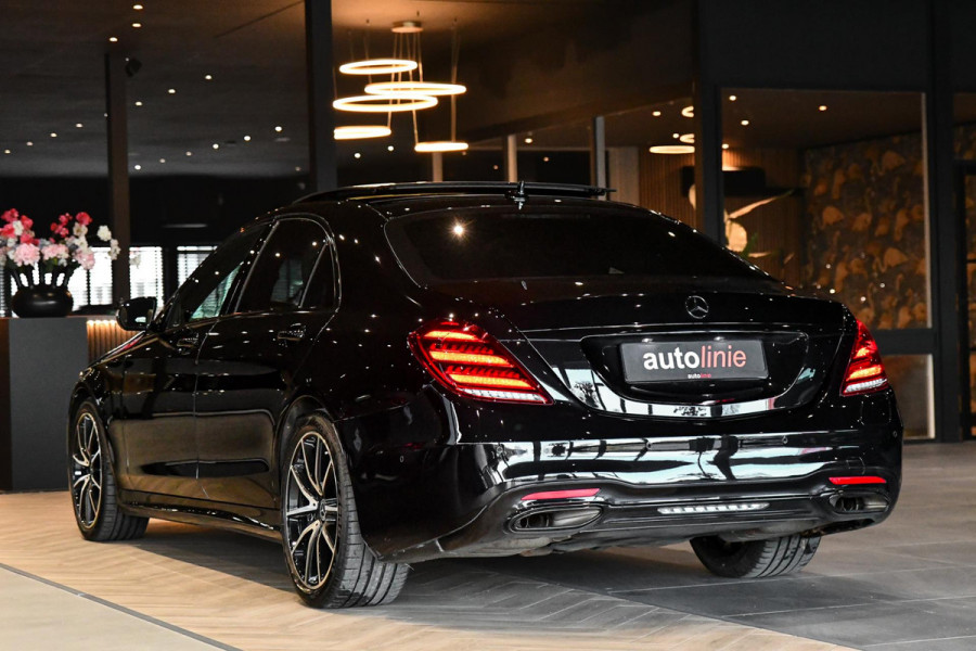 Mercedes-Benz S-Klasse 560 e AMG Lang. Burm High End, Massage, Koeling, Pano, Alcantara hemel, Softcl, HUD, Distro+, Memory, 360!
