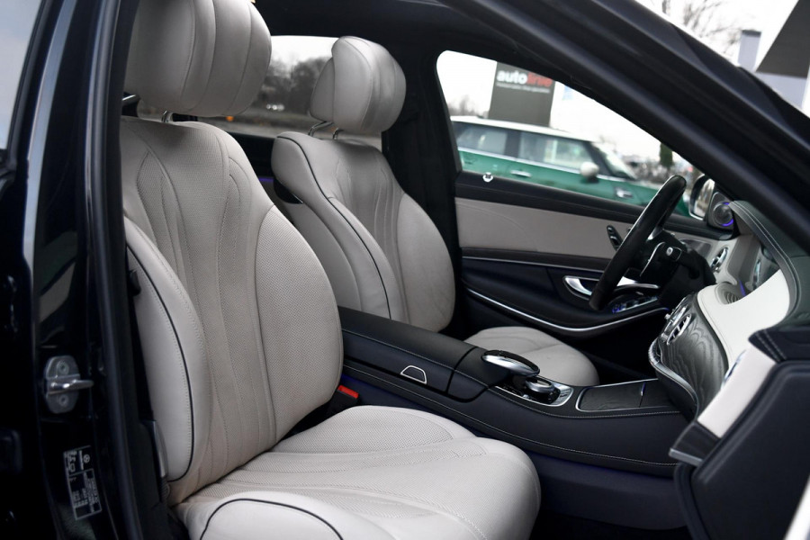 Mercedes-Benz S-Klasse 560 e AMG Lang. Burm High End, Massage, Koeling, Pano, Alcantara hemel, Softcl, HUD, Distro+, Memory, 360!