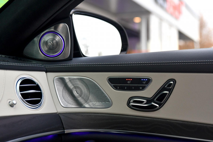 Mercedes-Benz S-Klasse 560 e AMG Lang. Burm High End, Massage, Koeling, Pano, Alcantara hemel, Softcl, HUD, Distro+, Memory, 360!