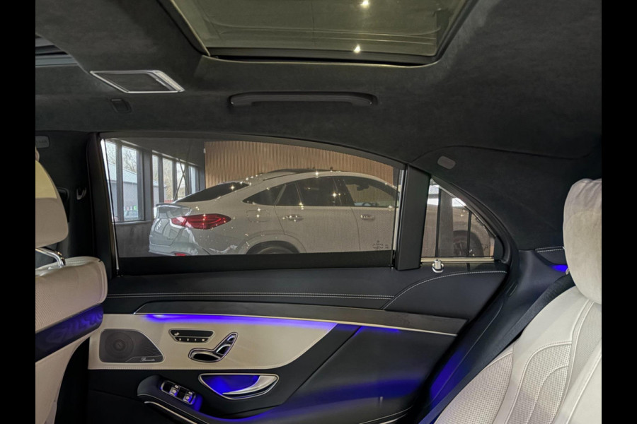 Mercedes-Benz S-Klasse 560 e AMG Lang. Burm High End, Massage, Koeling, Pano, Alcantara hemel, Softcl, HUD, Distro+, Memory, 360!