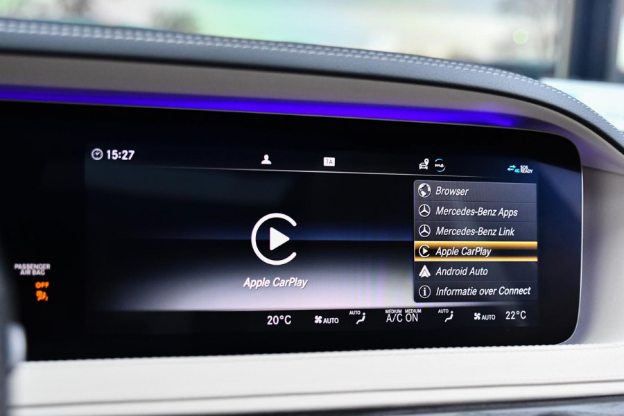 Mercedes-Benz S-Klasse 560 e AMG Lang. Burm High End, Massage, Koeling, Pano, Alcantara hemel, Softcl, HUD, Distro+, Memory, 360!