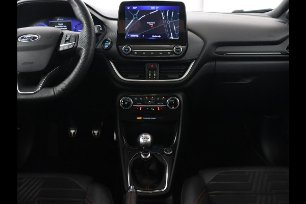 Ford Puma 1.0 EcoBoost Hybrid ST-Line X | Panoramadak | Stoel & stuurverwarming | Half leder | B&O Sound | Camera | Carplay | Adaptive cruise | Navigatie | Full LED | Digital Cockpit