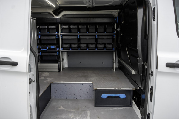 Ford Transit Custom 2.0 TDCI L1H1 | Volledig ingericht | Airco | Cruise | 3-zits