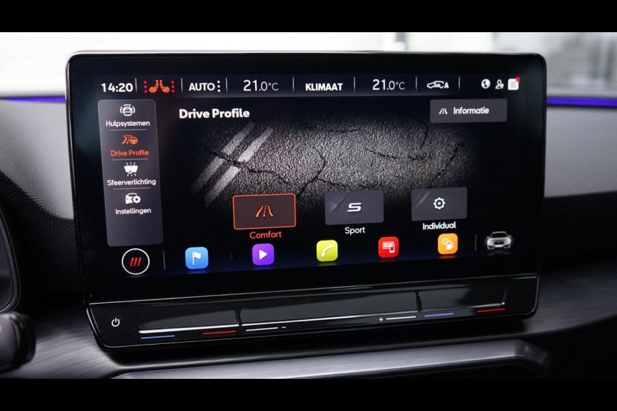 CUPRA Leon 1.5 eTSI VZ AUTOMAAT-AMBIANCE-BEATS-CAMERA-FULL LED-KEYLESS-PANORAMA