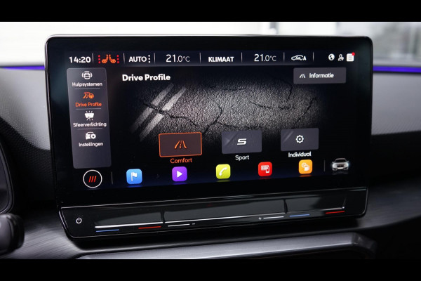 CUPRA Leon 1.5 eTSI VZ AUTOMAAT-AMBIANCE-BEATS-CAMERA-FULL LED-KEYLESS-PANORAMA