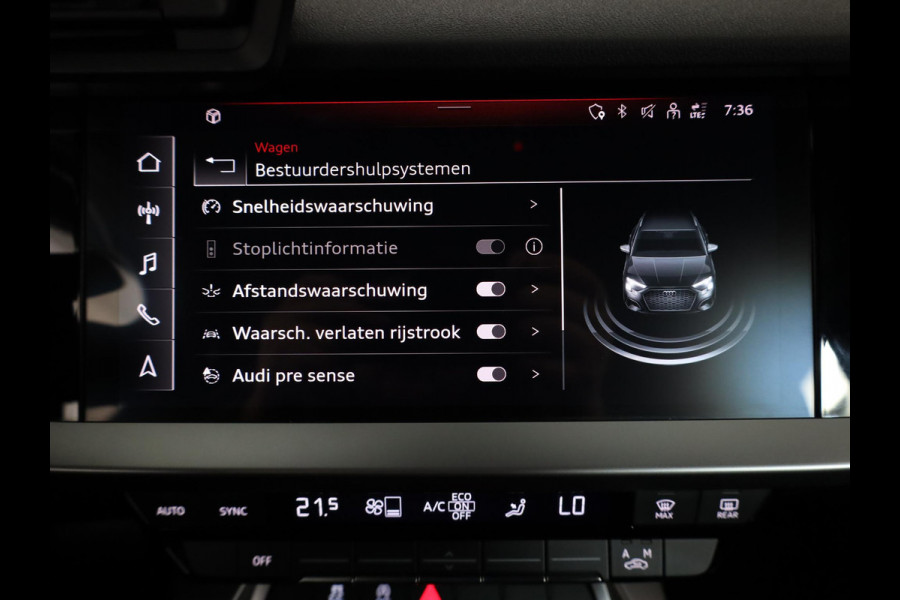 Audi A3 Sportback 30 TFSI Pro Line 110 pk S-tronic | Parkeersensoren achter | Cruise control | Apple Carplay/Android Auto | LED koplampen |