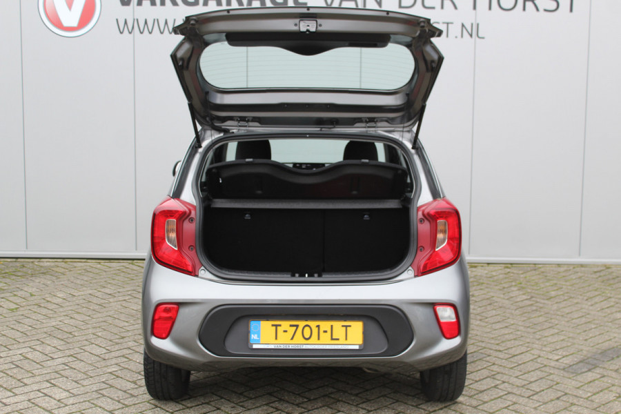 Kia Picanto 1.0-67pk DPi DynamicLine. Kwalitatief erg goed wagen voor jaren zorgeloos rijplezier! Airco, metallic lak, camera, cruise control, elektr. ramen v+a, Android auto/Apple carplay, DAB radio, USB aansl., LM wielen etc