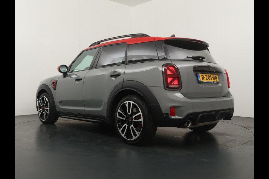 MINI Countryman 2.0 John Cooper Works ALL4 White Silver Edition Automaat - Airco - Apple Carplay/Android Auto - Cruise Control -KeyLess Entry - Panorama Dak - Lederen Bekleding - Voorstoelen Verwarmd - 12 Maanden BOVAG Garantie