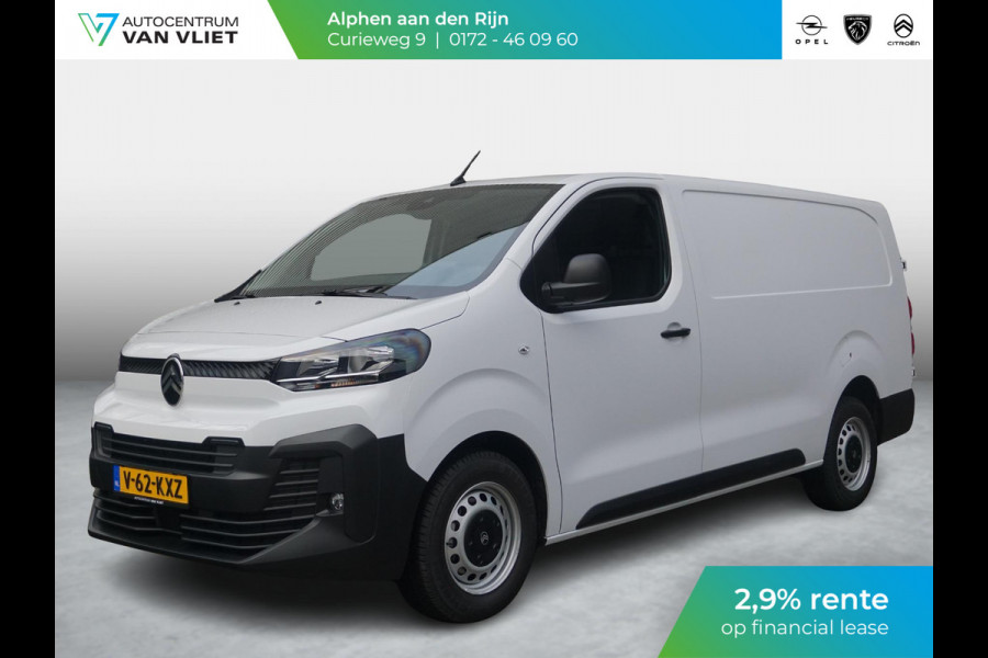 Citroën Jumpy L3 2.0D 145 Pk. | 2,9% rente | NAVI incl. Apple Carplay | laadruimtebetimmering | camera | RIJKLAARPRIJS