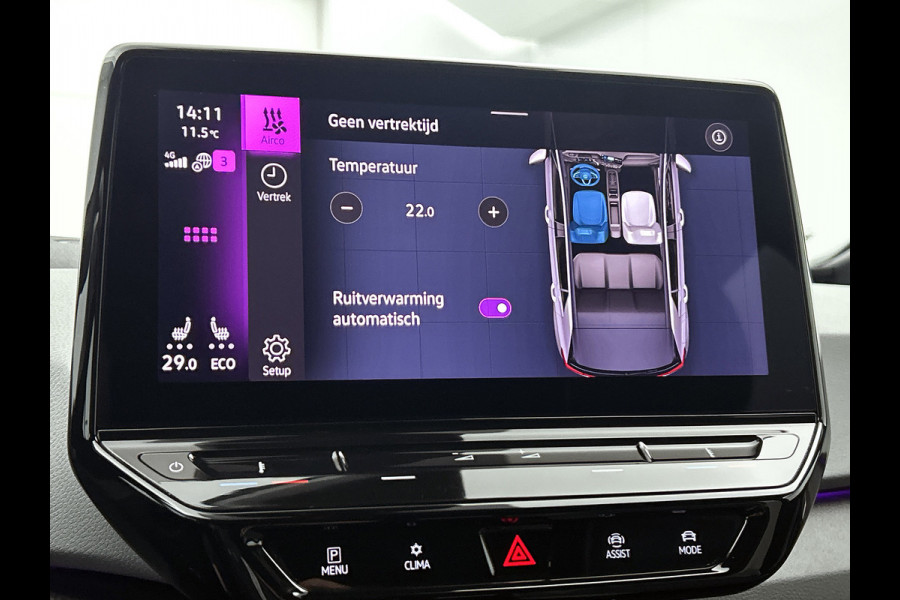 Volkswagen ID.3 First Plus 58 kWh (NL-auto, Navi, Camera, StoelV, Parkeersensoren, Climate con, Etc)