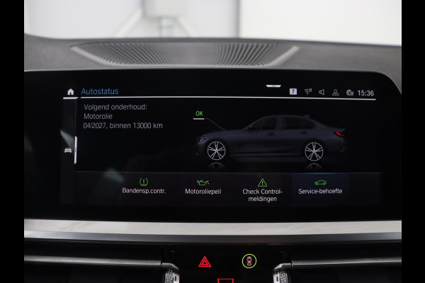 BMW 3-serie 320e M Sport | Leder | Trekhaak | Stoelverwarming | Carplay | Sportstoelen | Laserlicht | Live Cockpit | DAB | Parkeerhulp | Navigatie | Climate control | Bluetooth | Cruise control