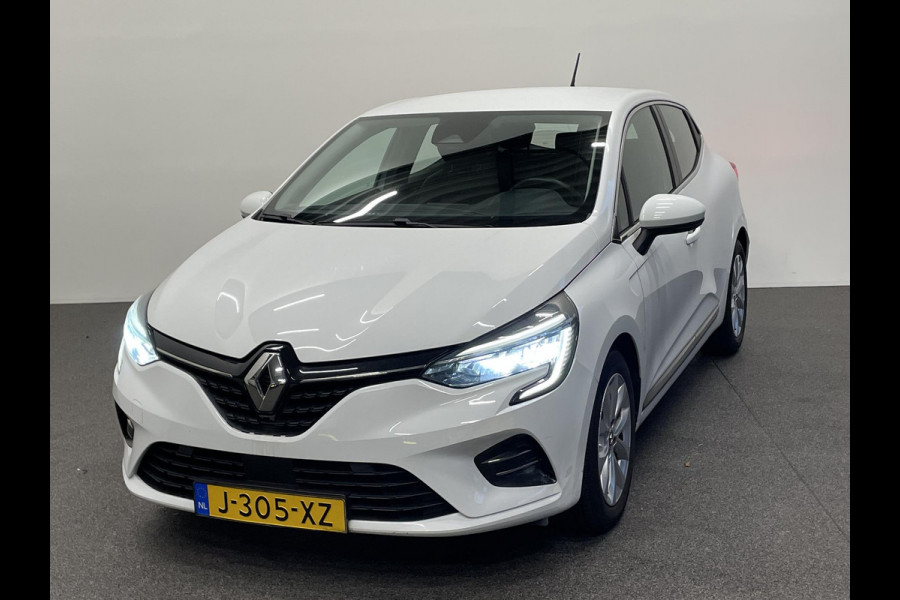 Renault Clio 1.0 TCe Intens Airco ECC Navi Carplay Cruise Control Full LED Virtual Cockpit 16" LM Velgen Half leder APK 06-2026