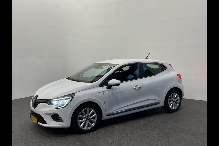 Renault Clio 1.0 TCe Intens Airco ECC Navi Carplay Cruise Control Full LED Virtual Cockpit 16" LM Velgen Half leder APK 06-2026