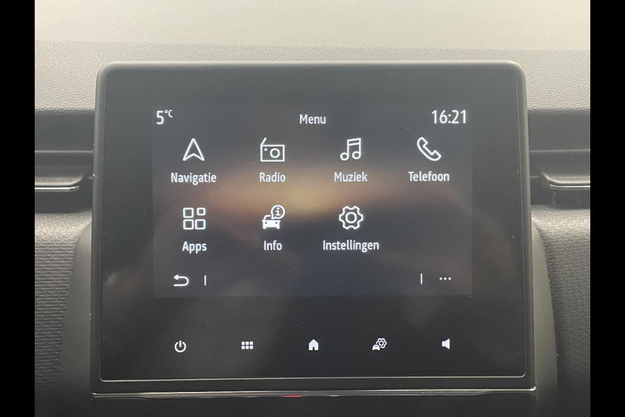 Renault Clio 1.0 TCe Intens Airco ECC Navi Carplay Cruise Control Full LED Virtual Cockpit 16" LM Velgen Half leder APK 06-2026