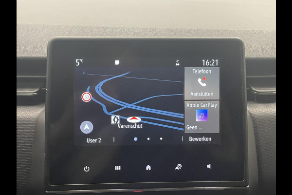 Renault Clio 1.0 TCe Intens Airco ECC Navi Carplay Cruise Control Full LED Virtual Cockpit 16" LM Velgen Half leder APK 06-2026