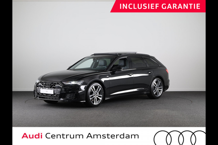 Audi A6 Avant 40 TFSI S edition Competition 204pk | Private lease vanaf € 1.140,- per maand | Panoramadak, achteruitrijcamera, Optiekpakket zwart plus, stoelverwarming voorin, variabele hoofdsteunen