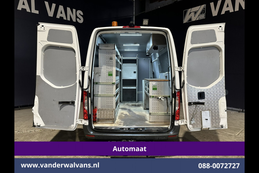 Mercedes-Benz Sprinter 317 CDI 170pk 9G-Tronic Automaat 3500kg Trekhaak L2H2 Inrichting Euro6 Airco | Camera | Apple Carplay | Parkeersensoren,  Android Auto, Cruisecontrol