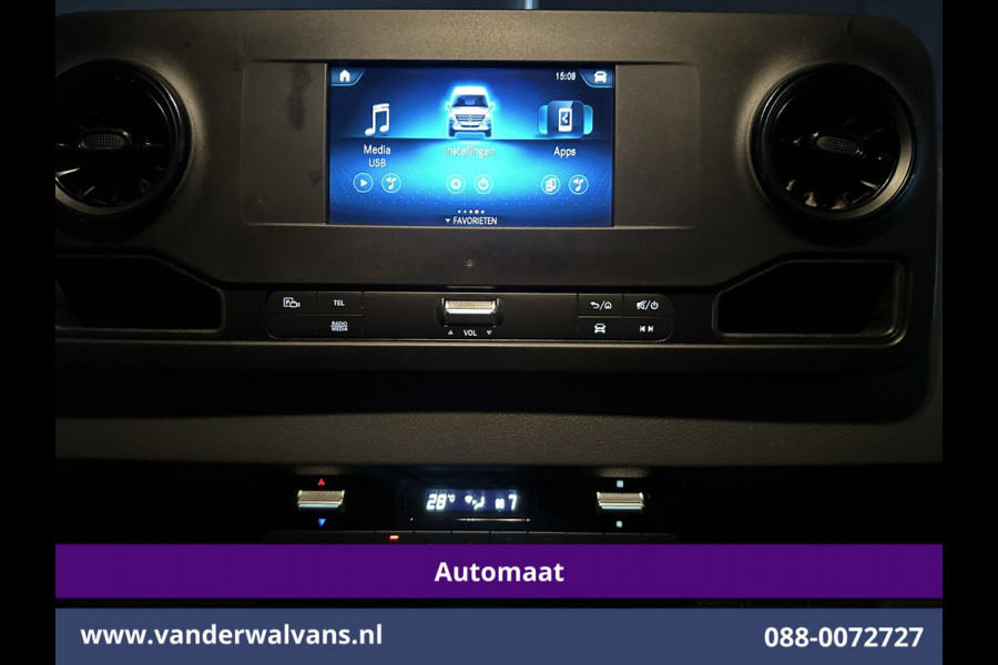 Mercedes-Benz Sprinter 317 CDI 170pk 9G-Tronic Automaat 3500kg Trekhaak L2H2 Inrichting Euro6 Airco | Camera | Apple Carplay | Parkeersensoren,  Android Auto, Cruisecontrol