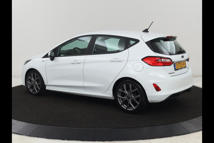 Ford Fiesta 1.0 EcoBoost Hybrid ST-Line | Leder | Navigatie | Carplay | Full LED | Climate control | Parkeerhulp | Cruise control | Bluetooth