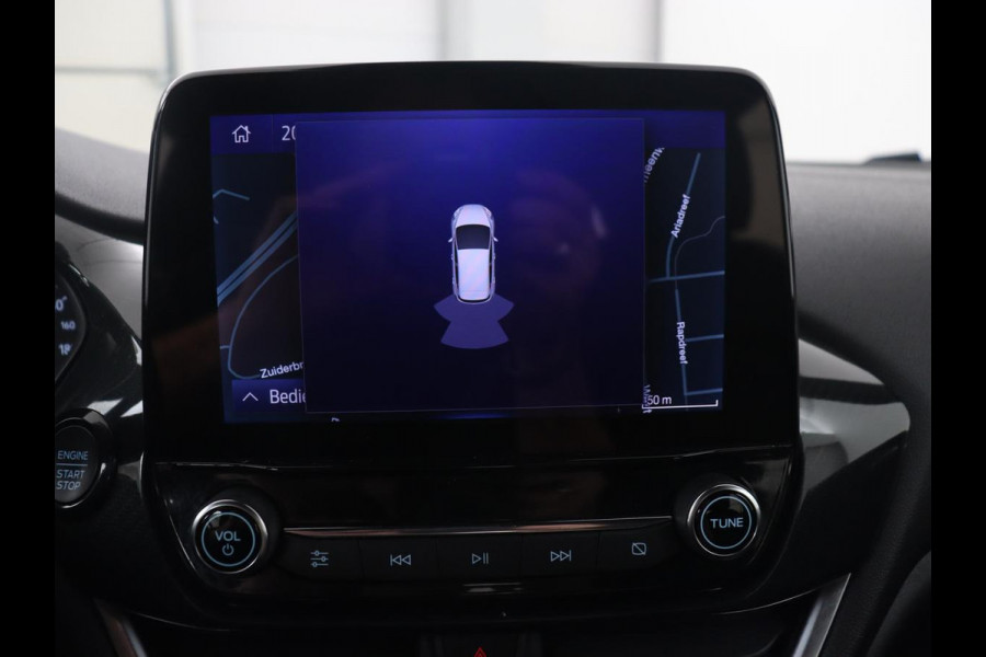 Ford Fiesta 1.0 EcoBoost Hybrid ST-Line | Leder | Navigatie | Carplay | Full LED | Climate control | Parkeerhulp | Cruise control | Bluetooth