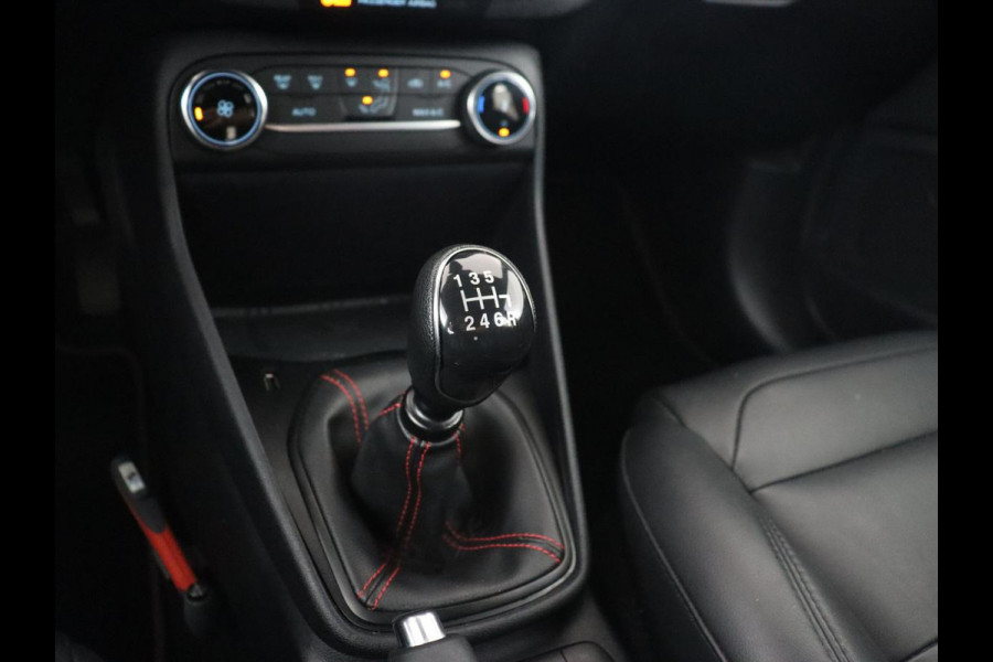 Ford Fiesta 1.0 EcoBoost Hybrid ST-Line | Leder | Navigatie | Carplay | Full LED | Climate control | Parkeerhulp | Cruise control | Bluetooth