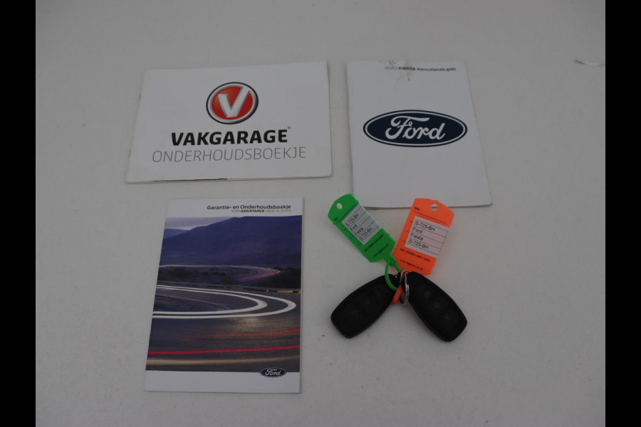 Ford Fiesta 1.0 EcoBoost Hybrid ST-Line | Leder | Navigatie | Carplay | Full LED | Climate control | Parkeerhulp | Cruise control | Bluetooth