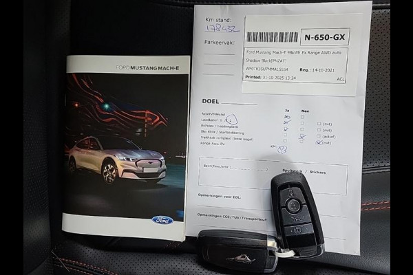 Ford Mustang Mach-E Extended AWD 98kWh First Edition | Panorama | Leder | B&O Sound | 360 Camera |