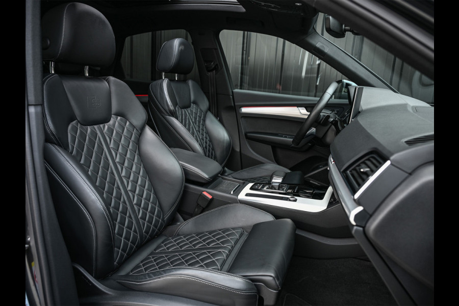 Audi Q5 Sportback 50 TFSI e S edition · Adaptive Cruise · Luchtvering · Memory Seats · Bang & Olufsen Sound · Stoelverwarming · Leder ·