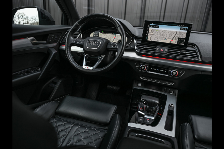 Audi Q5 Sportback 50 TFSI e S edition · Adaptive Cruise · Luchtvering · Memory Seats · Bang & Olufsen Sound · Stoelverwarming · Leder ·
