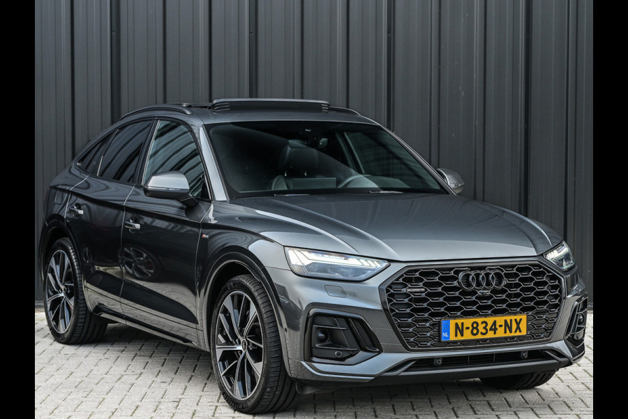 Audi Q5 Sportback 50 TFSI e S edition · Adaptive Cruise · Luchtvering · Memory Seats · Bang & Olufsen Sound · Stoelverwarming · Leder ·