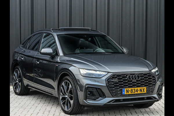 Audi Q5 Sportback 50 TFSI e S edition · Adaptive Cruise · Luchtvering · Memory Seats · Bang & Olufsen Sound · Stoelverwarming · Leder ·