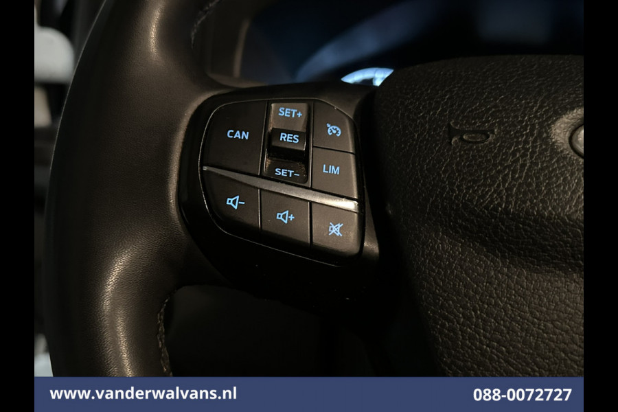 Ford Transit Custom 2.0 TDCI 131pk L2H1 Euro6 Airco | LED | Apple Carplay | Cruisecontrol | 2800kg Trekhaak | Stoelverwarming Parkeersensoren, Verwarmde voorruit, Bijrijdersbank