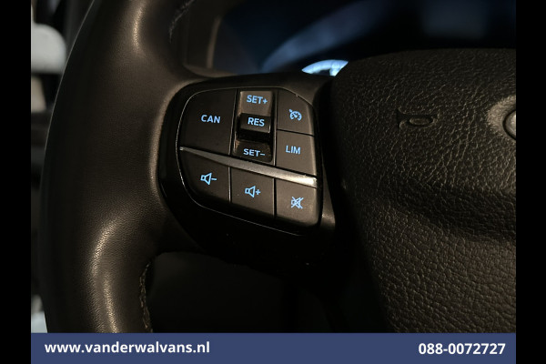 Ford Transit Custom 2.0 TDCI 131pk L2H1 Euro6 Airco | LED | Apple Carplay | Cruisecontrol | 2800kg Trekhaak | Stoelverwarming Parkeersensoren, Verwarmde voorruit, Bijrijdersbank