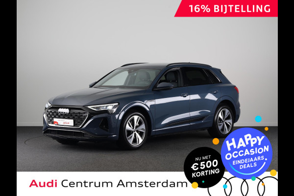 Audi Q8 e-tron 50 quattro Edition 95 kWh 340pk | Lederen bekleding | | 20 inch lichtmetalen velgen | Elektrisch verstelbare voorstoelen met geheugen | Parkeercamera |