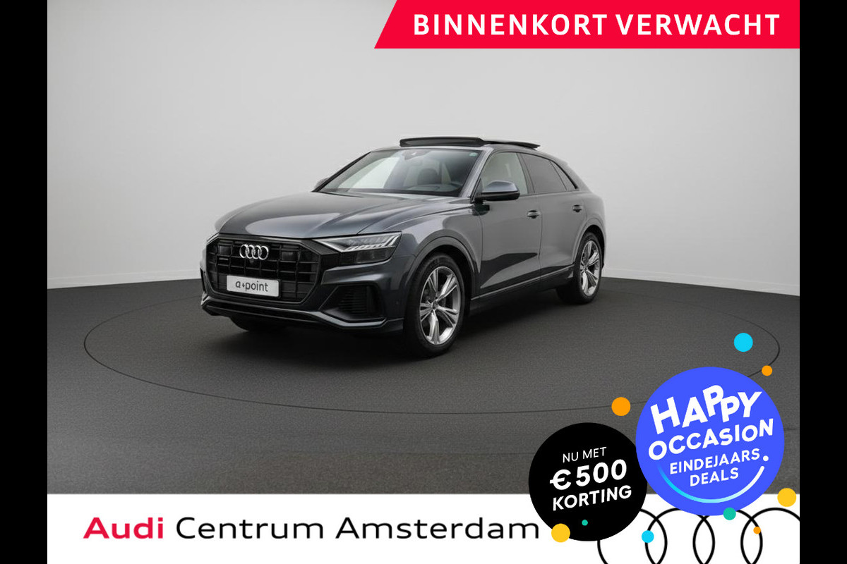 Audi Q8 55 TFSI e quattro Pro Line S 394pk | Komt half december binnen | Panoramadak | Lederen bekleding | Head Up Display | Luchtvering | Trekhaak