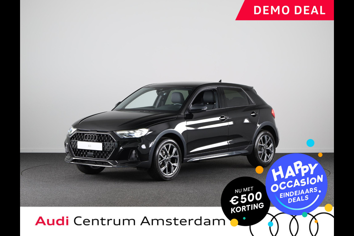 Audi A1 allstreet 30 TFSI Advanced edition 110pk | Private lease vanaf € 597,- pm| Parkeerrijcamera, keyless entry, verwarmbare voerstoelen, led koplampen
