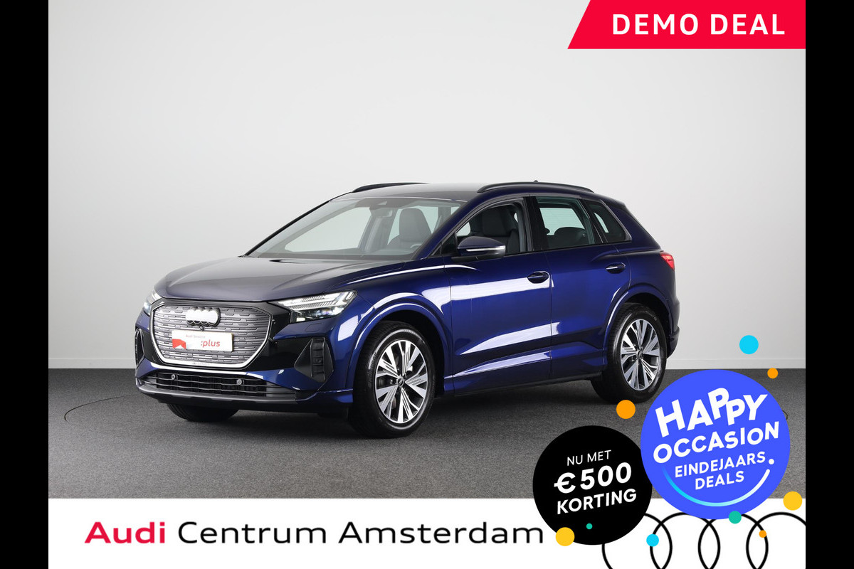 Audi Q4 e-tron 45 quattro Advanced edition 82 kWh 286pk | Navigatie | Parkeercamera | Adaptive cruise controle | Optiek pakket zwart |