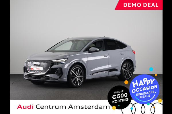 Audi Q4 Sportback e-tron 45 quattro S Edition Competition 82 kWh 286pk |  Assistentiepakket plus | 20 inch lichtmetalen velgen | Lichtpakket plus |
