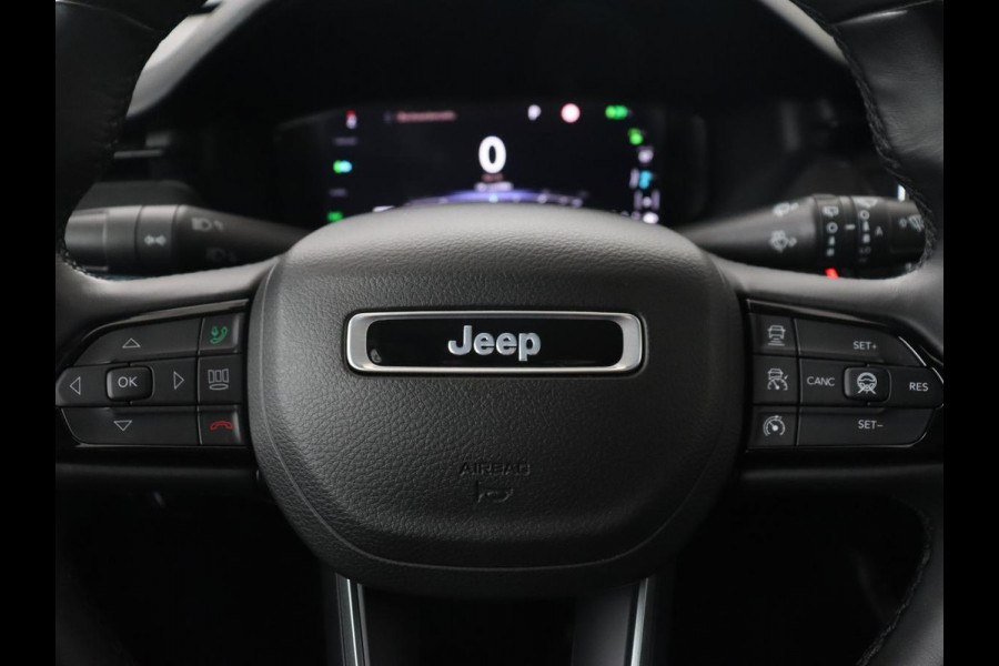 Jeep Compass 4xe 240 Plug-in Hybrid Electric S | Stoel & stuurverwarming | Half leder | Camera | Adaptive cruise | Carplay | Keyless | Digital Cockpit | Climate control | PHEV
