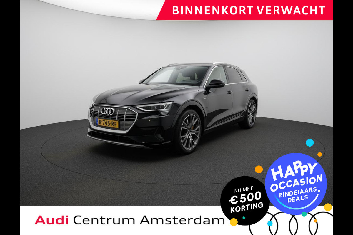 Audi e-tron 55 quattro Advanced edition 95 kWh 408 pk | Navigatie | Trekhaak (afneembaar) | Parkeersensoren | Achteruitrijcamera | Stoelverwarming |