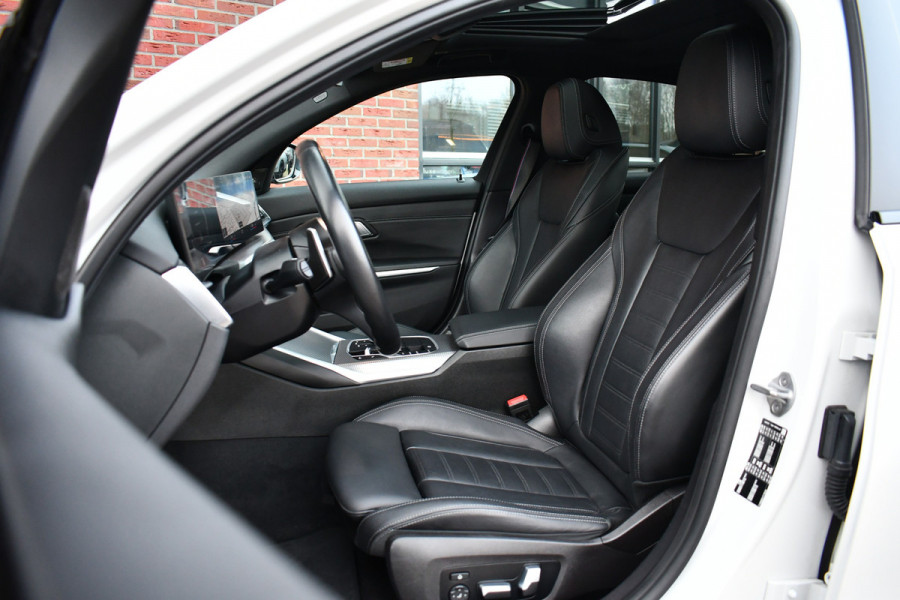 BMW 3 Serie 330D M-Sport Pro Pano H/K HUD El-zetels Parelmoer-wit!