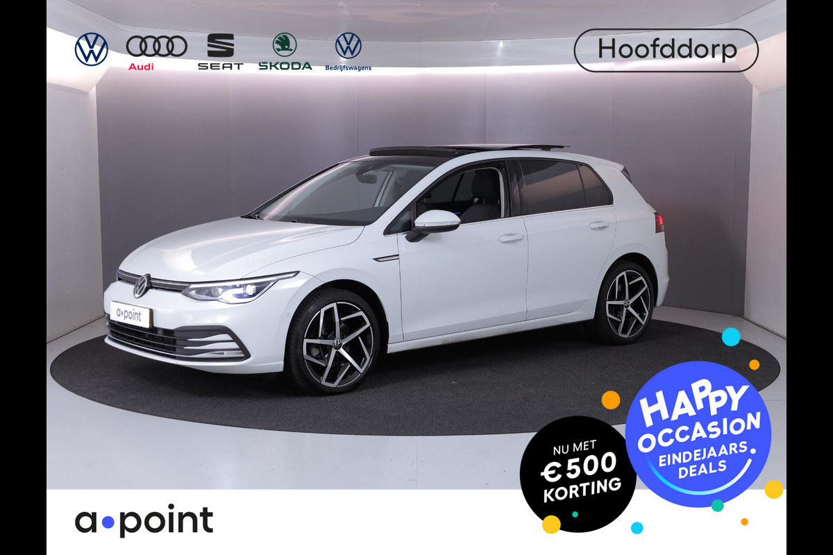 Volkswagen Golf 1.5 eTSI Style 50pk DSG| Pano-dak| Camera| 17'LM-velgen| Voorstoelen verwarmd en massage
