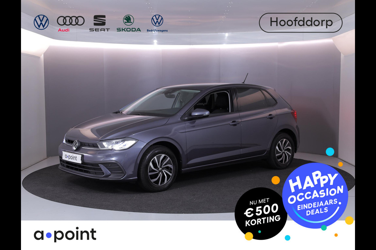 Volkswagen Polo 1.0 TSI Life Edition 95 pk | Verlengde garantie | Navigatie via App | Autom. airco | Parkeersensoren achter | Achteruitrijcamera | Adaptieve cruise control |