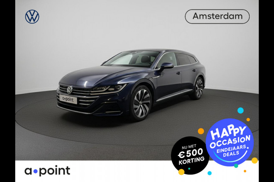 Volkswagen Arteon 1.4 TSI eHybrid R-Line Business 218 pk Automaat (DSG) | Navigatie | Panoramadak | Trekhaak (wegklapbaar) | Parkeersensoren (Park assist) | Rondomzicht camera | Lederen bekleding | Stoelverwarming v/a | R-Line |
