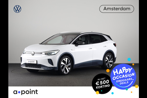 Volkswagen ID.4 First 77 kWh 204 pk | Navigatie | Warmtepomp | Trekhaak (wegklapbaar ) | Parkeersensoren | Achteruitrijcamera | Stoelverwarming |