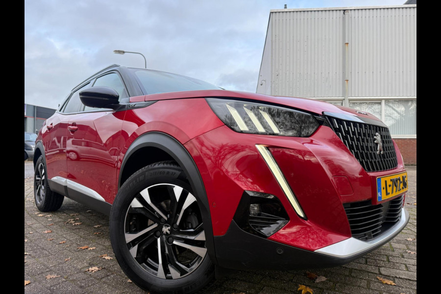 Peugeot 2008 1.2 PureTech GT Line 131PK 2021 LEDER LED CARPLAY LUX NAP