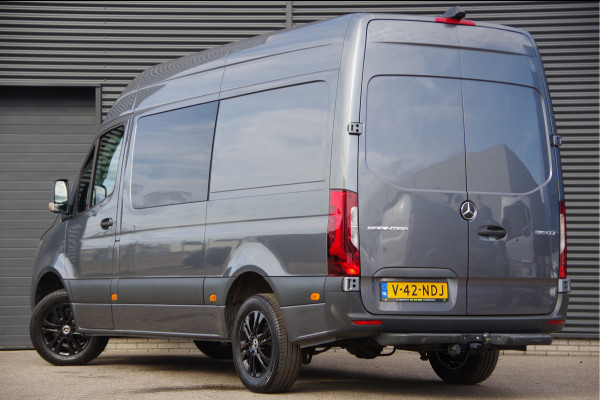 Mercedes-Benz Sprinter 315 1.9 CDI L2H2 DC-6P, AUT. LED, CAMERA, TREKHAAK, CRUISE, CARPLAY, LEDER MF STUUR, DUBBELE CABINE, DUBBEL CABINE