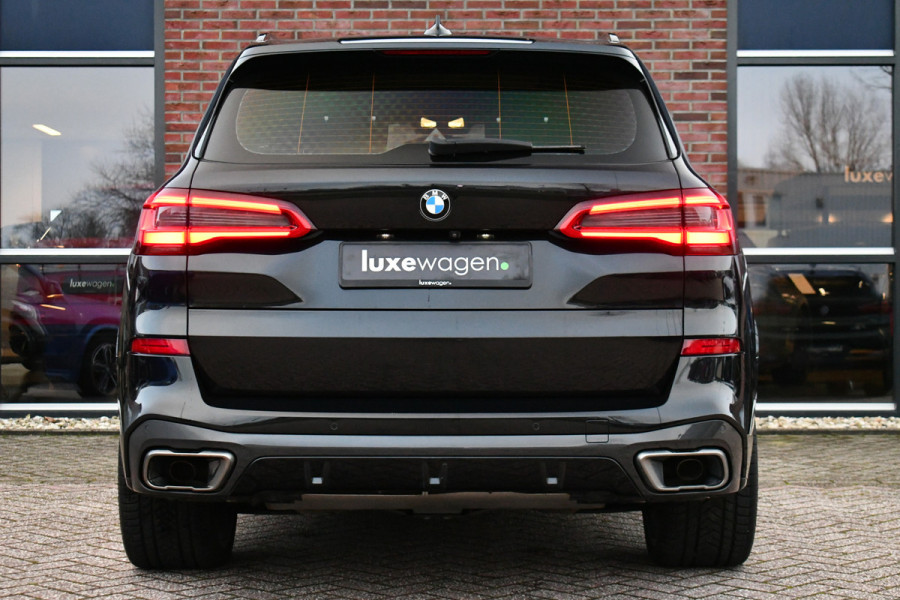 BMW X5 xDrive40i M-Sport 7pers Pano ACC Trekh H/K HUD 360 22inch 4WS laser Comf-seat